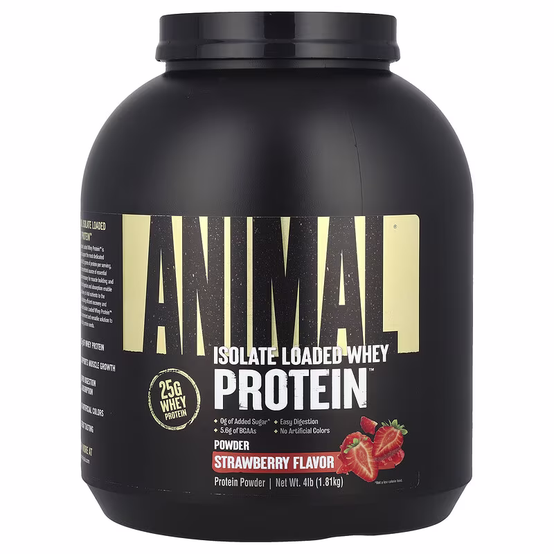 Animal Whey Isolate Strawberry