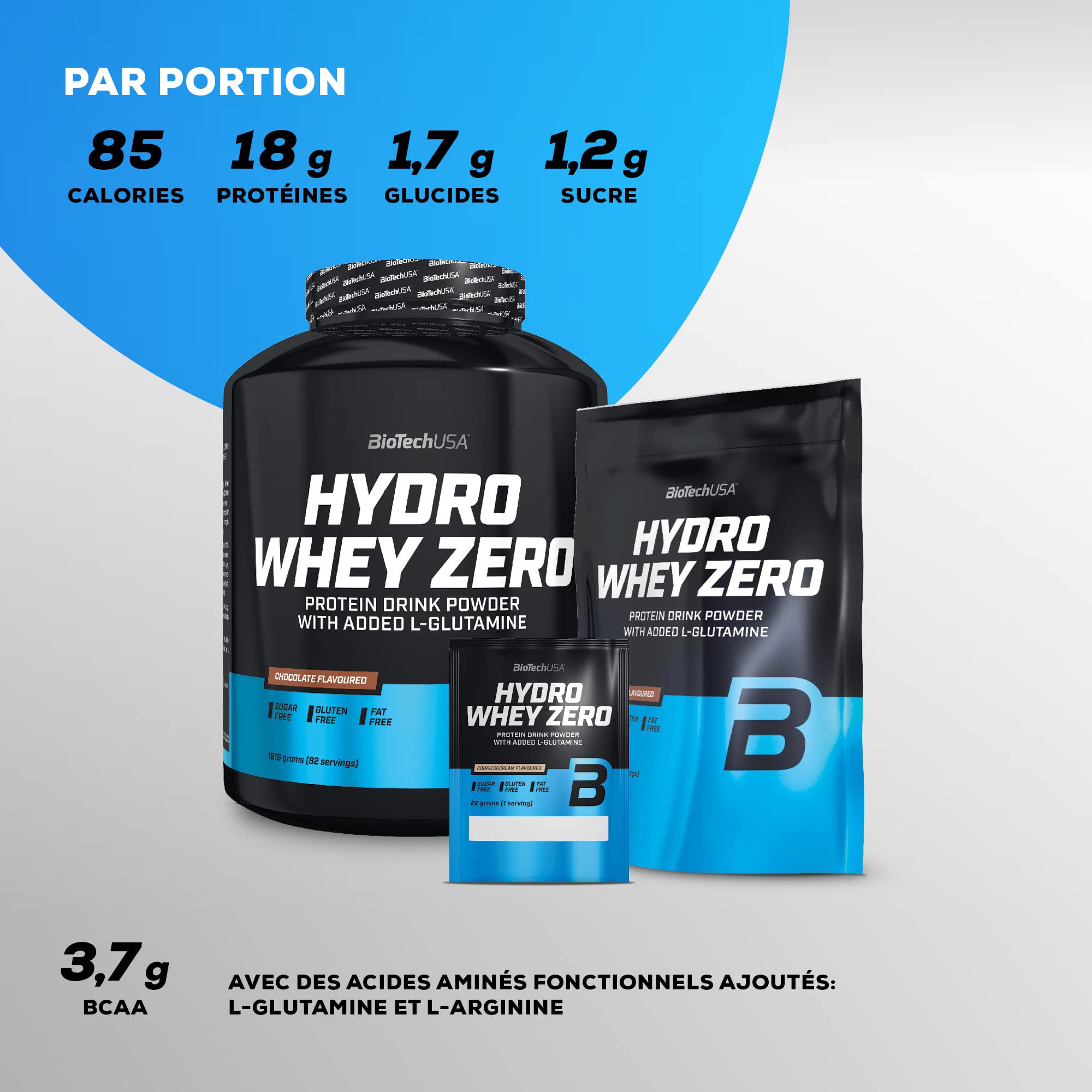 BioTech USA Hydro Whey Zero Strawberry