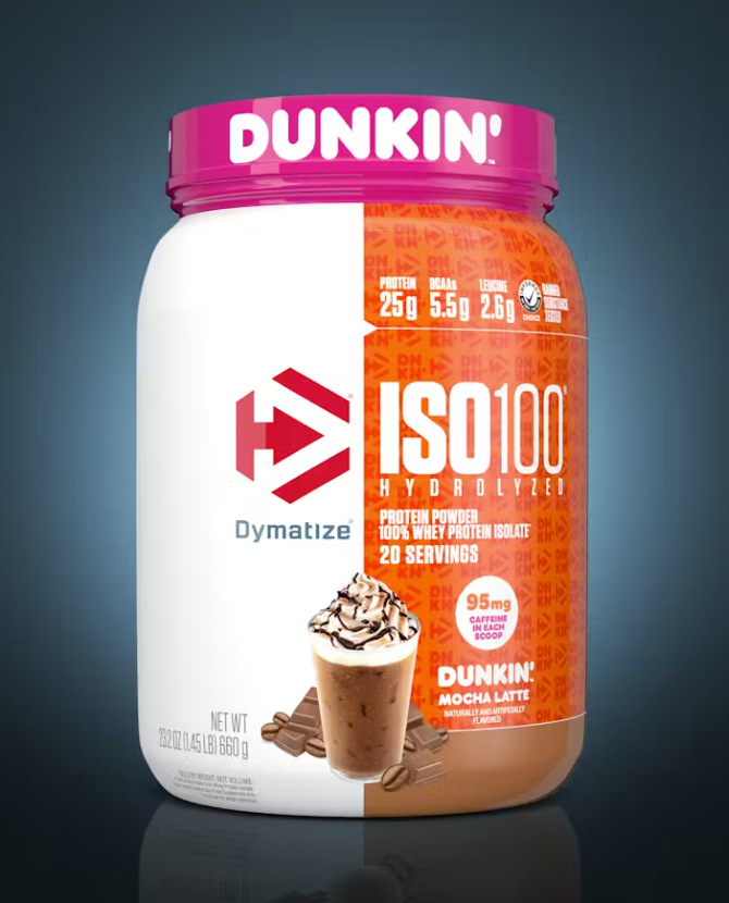 Dymatize ISO 100 Dunkin Mocha Latte