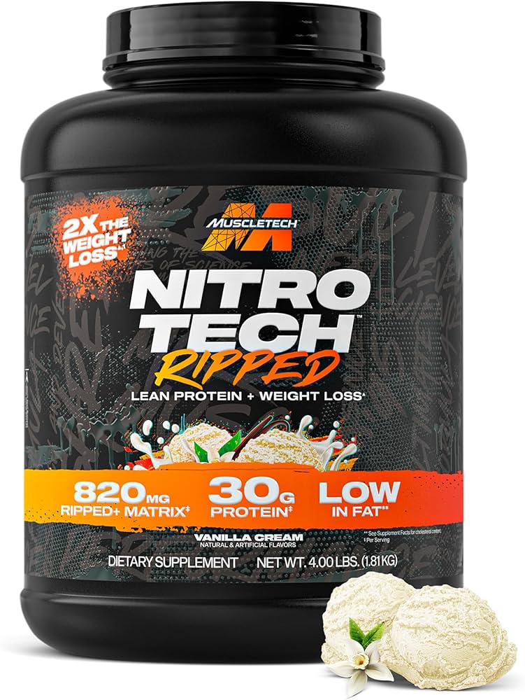 MuscleTech NitroTech Ripped Vanilla