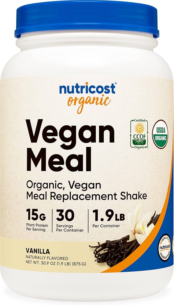 Nutricost Organic Vegan Protein Vanilla