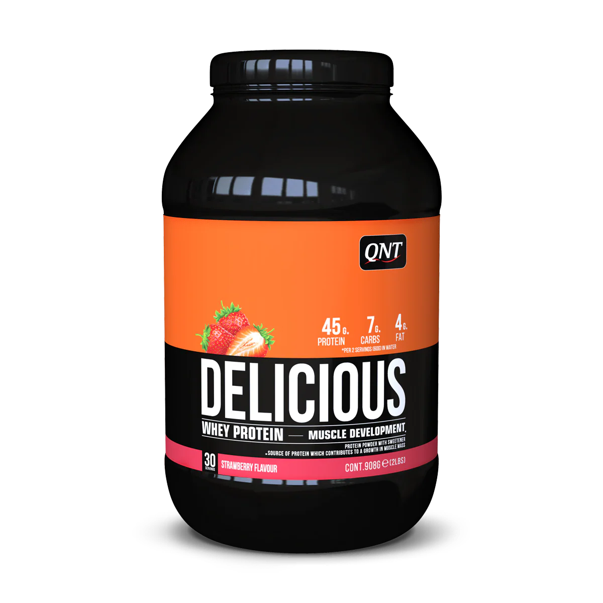 QNT Delicious Whey Protein Strawberry