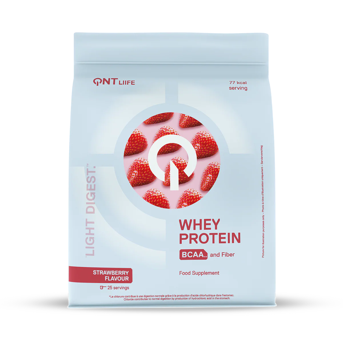 QNT Light Digest Whey Protein Raspberry
